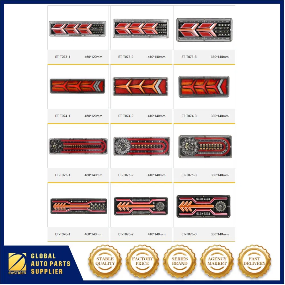 Trailer LED Lamp/Light Truck LED Light/Lamp Waterproof IP67 12V-30V Tail Rear Lamp/Lights