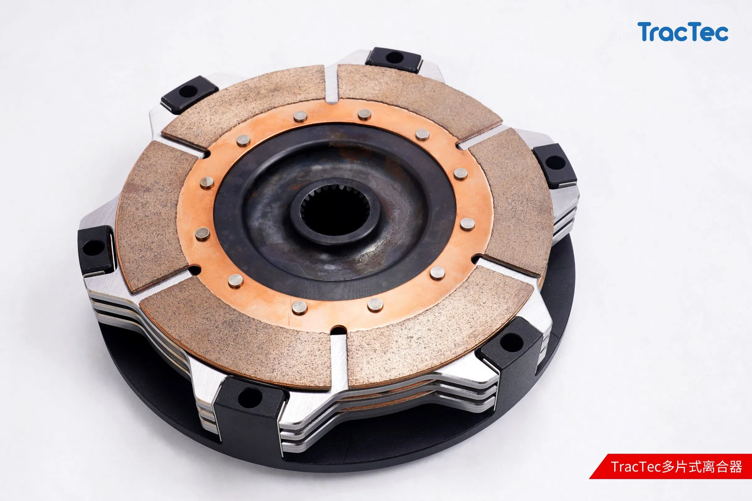 Многодисковое сцепление для лебедки и автоспорта