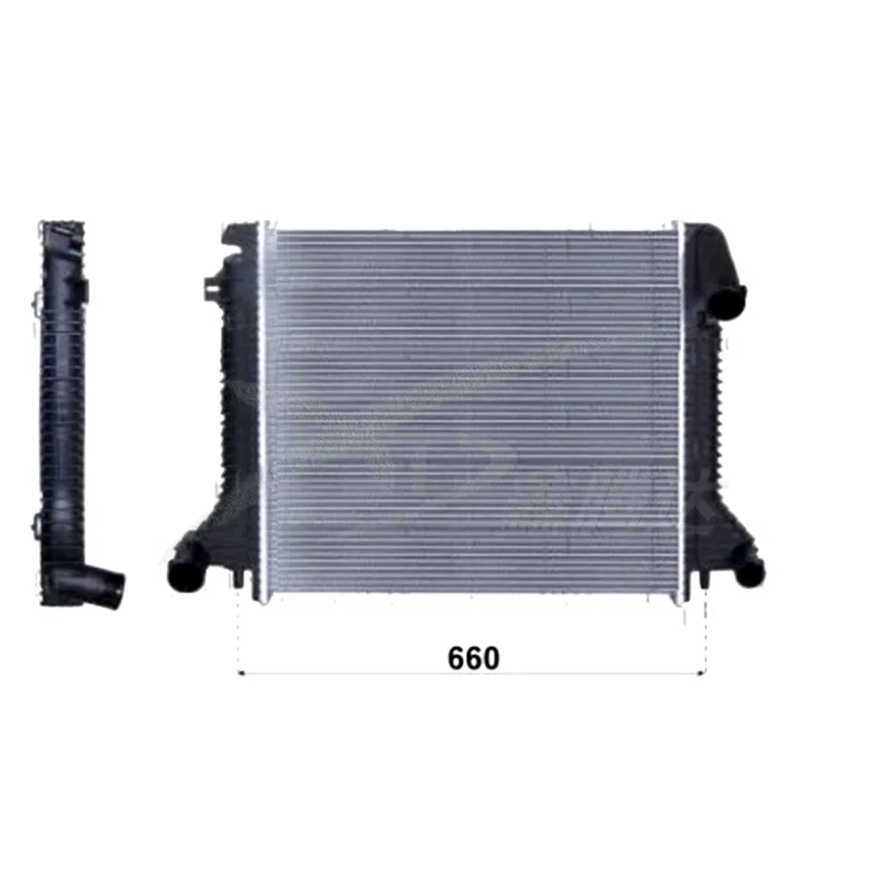 Радиатор охлаждения алюминиевый Mercedes Benz Atego A9735000803