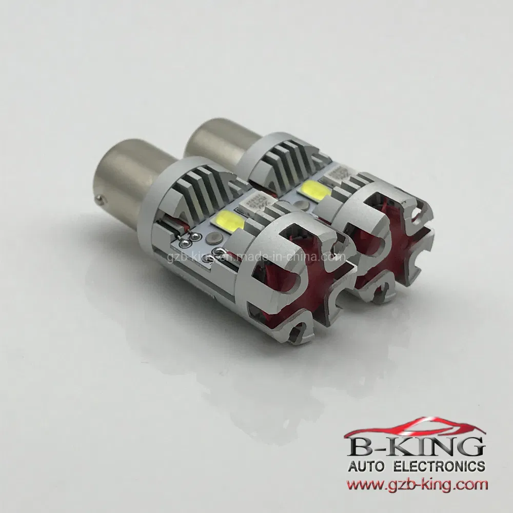 Светодиодная лампа заднего хода 1156 3570SMD с проектором