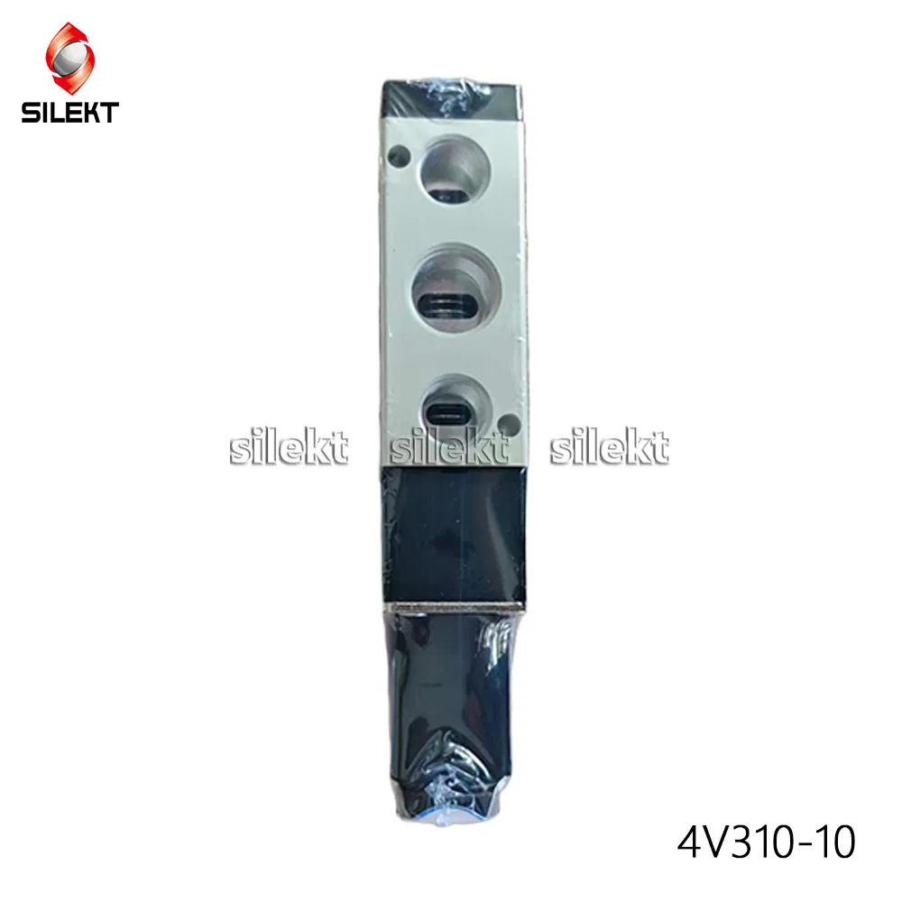 4V Series 5/2 Way 4V310-10 Single Electric Control Solenoid Valve