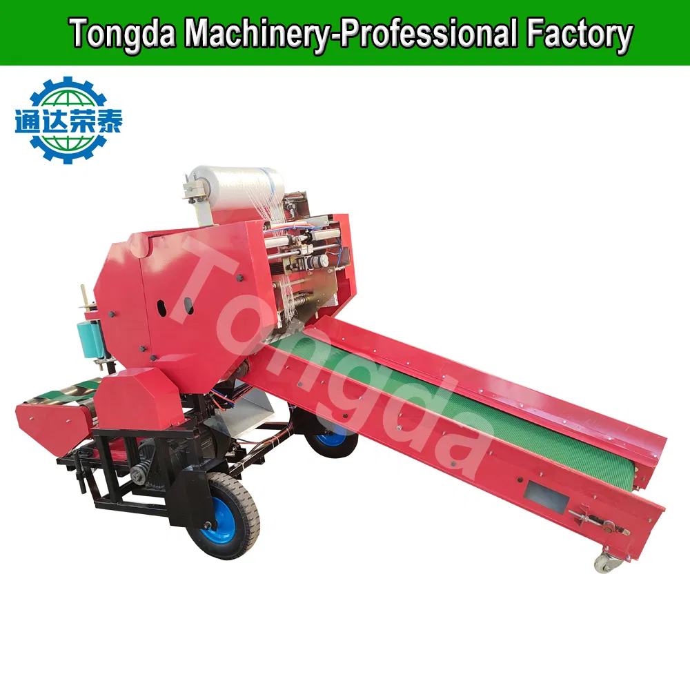 Мини-рулонный обмотчик для сена, соломы, силоса