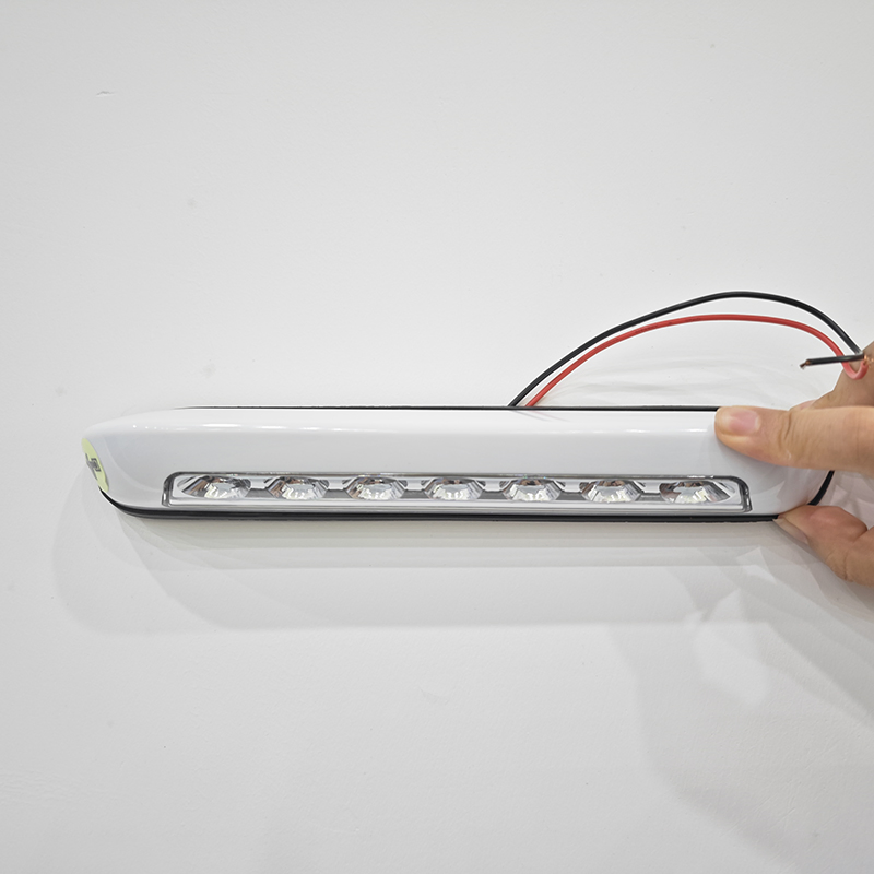 26.5cm Low Energy Consumption RV Porch Light with 7 Lamo Beads and 12V or 24V for Automobile Parts