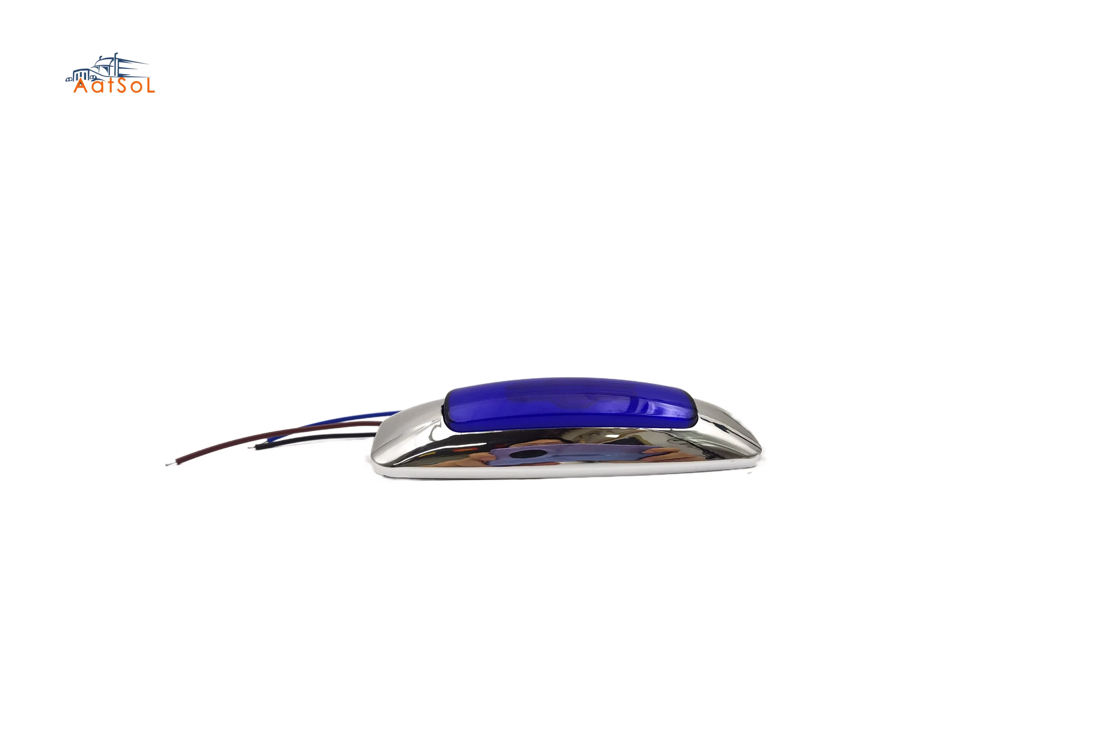 Синий светодиодный габаритный стробоскоп для авто, 6 LED