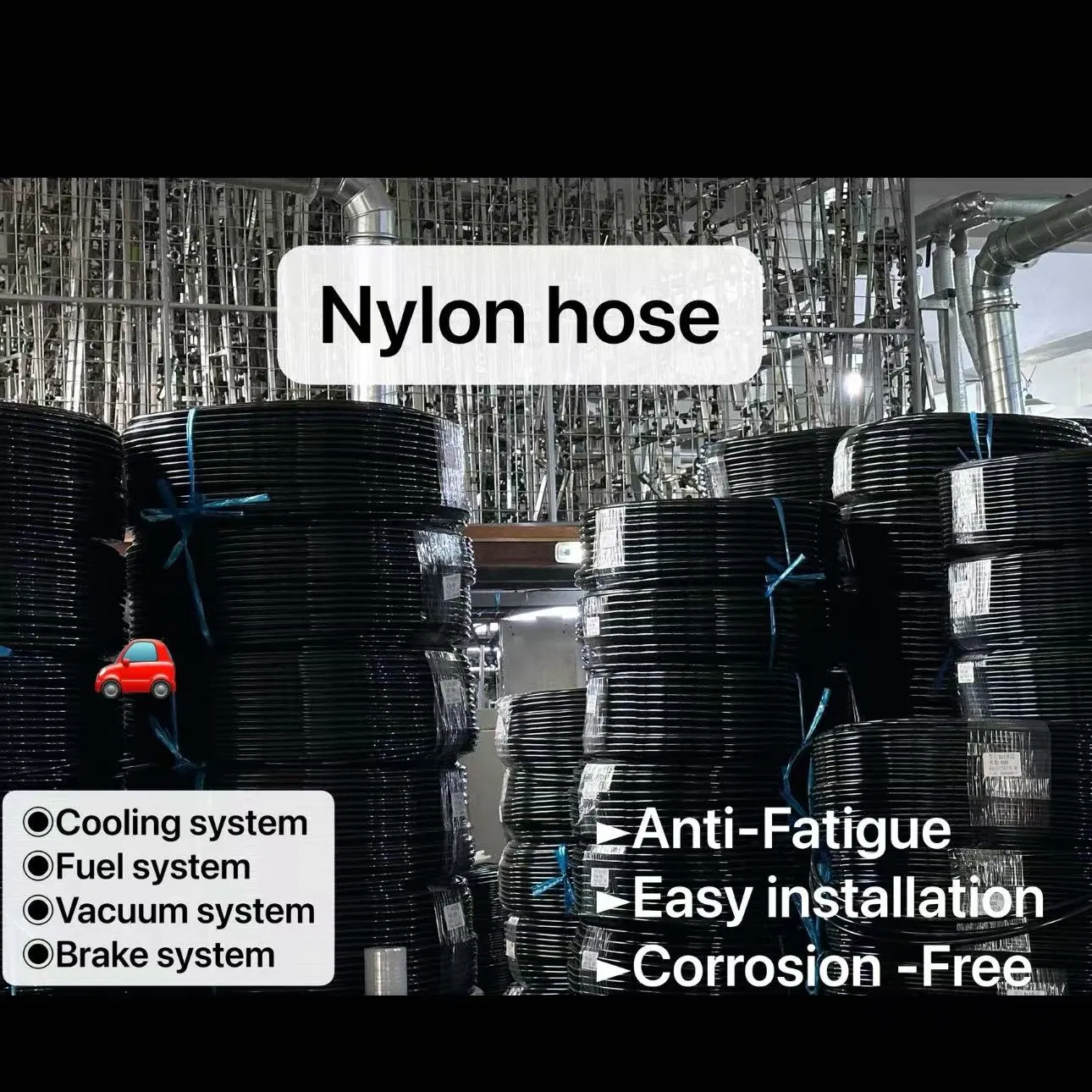 Suppliers Manufacture Custom Wholesale PA11 PA12 Nylon Hoses Suitable Automotive Fuel Cooling Vacuum Systems