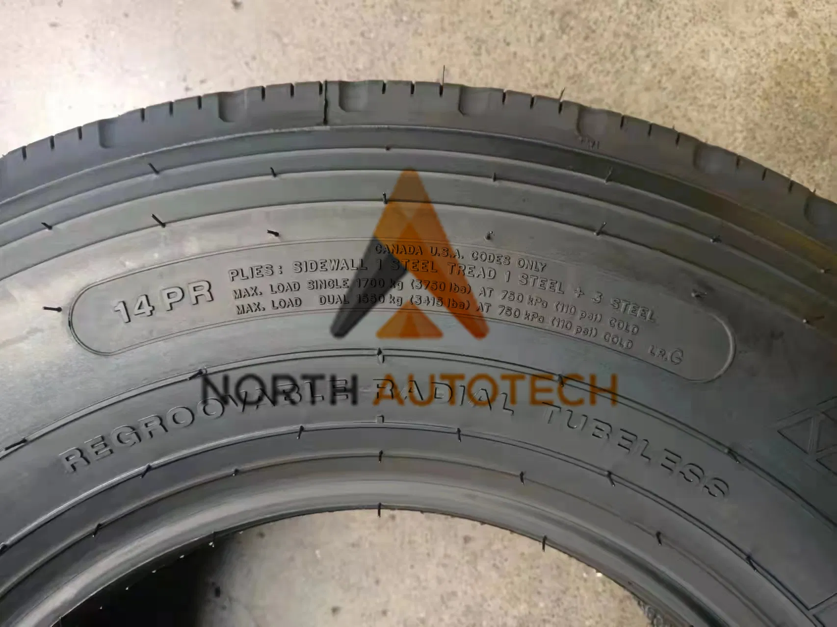 15" 8 Ply Radial Trailer Tire & Wheel - St205/75r15- 5.5X15