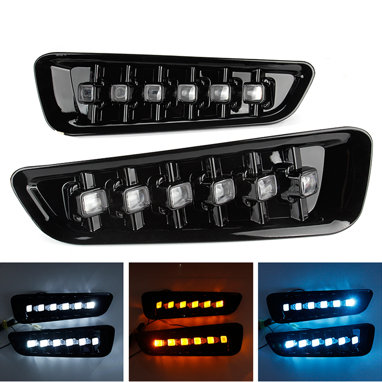 Светодиодные противотуманные фары с поворотником для Ford F-150 Raptor 2017-2019