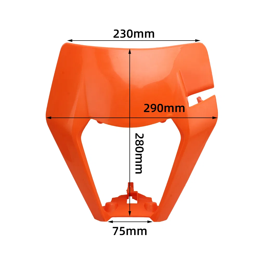 for Ktm Headlight Plate Exc 300 Accessories Enduro Motorcycle Mask Universal Dirt Bike Motocross Headlam