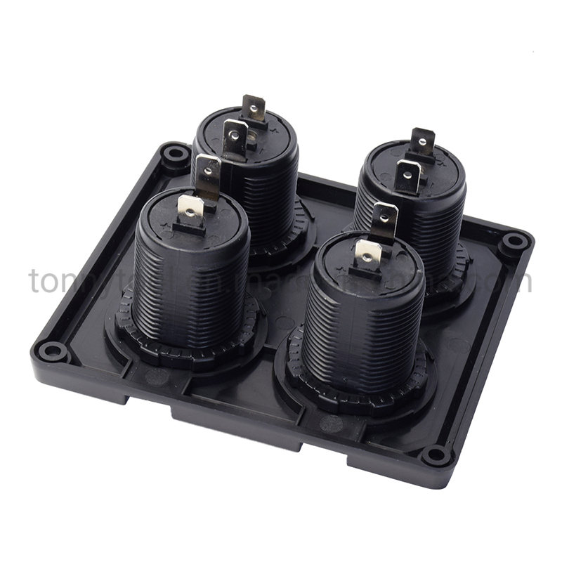 Двойной USB-адаптер 12В для прикуривателя автомобиля