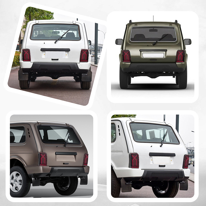 Bkr LED Turn Signal Light 12V Truck Car Warning Stop Brake Tail Light Tail Light off-Road Car Reversing LED Light