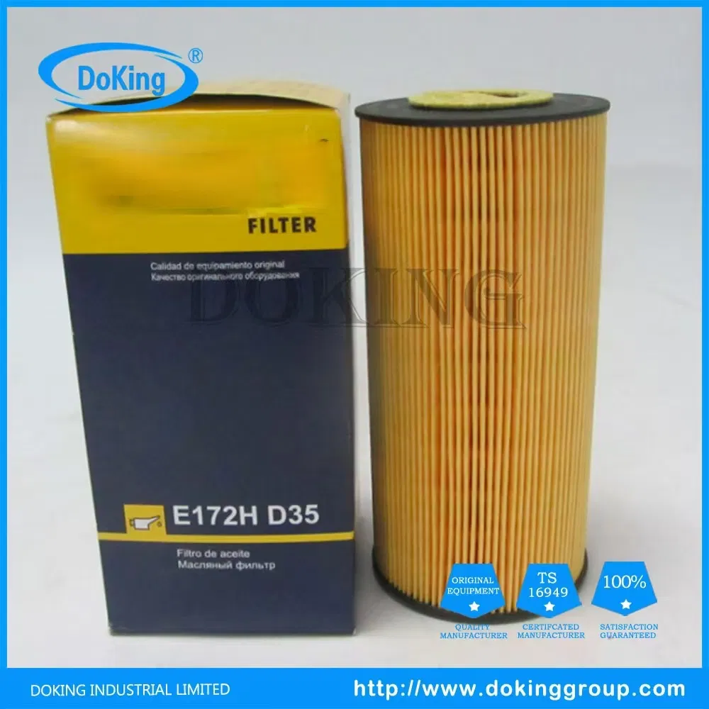 Factory Supplying Auto Parts Oil Filter E172HD35