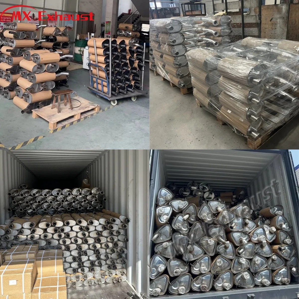 Глушитель прямой установки из нержавеющей стали SS409