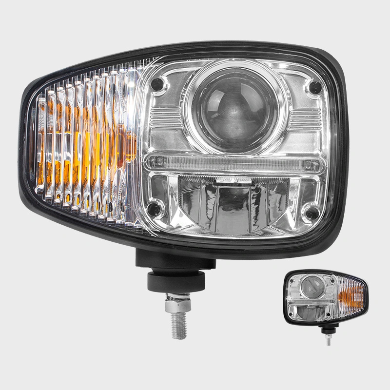 IP67 Heated Snow Plow Light Anti Freeze LED Combination Headlight