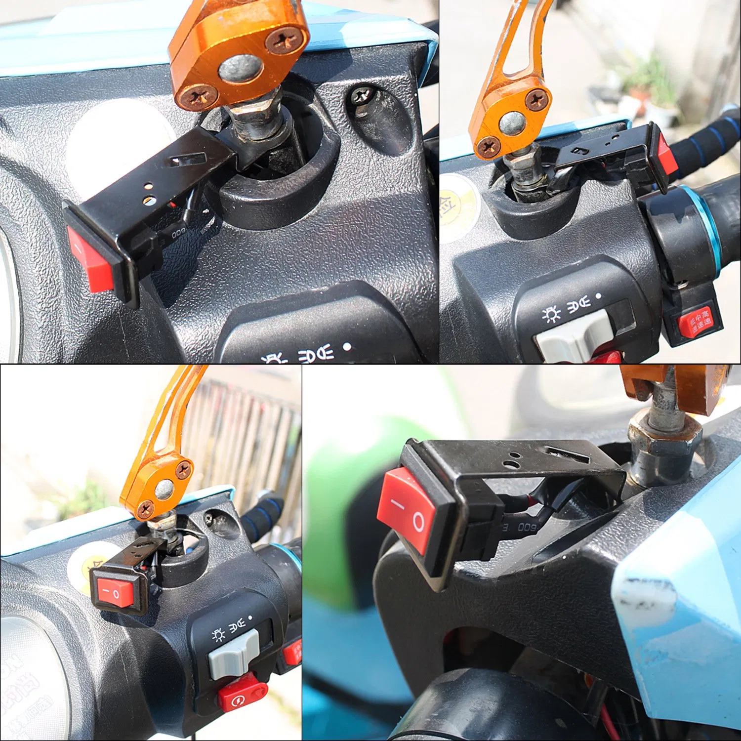 Motorcycle and Electric Vehicle Flameout Modification Switch Wiring Harness