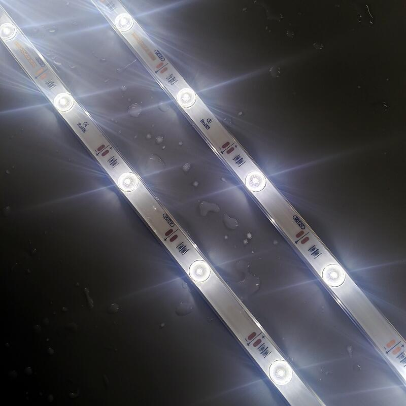 DC12V 10LEDs Waterproof Diffuse Reflection LED Rigid Bar for Sign Light Box