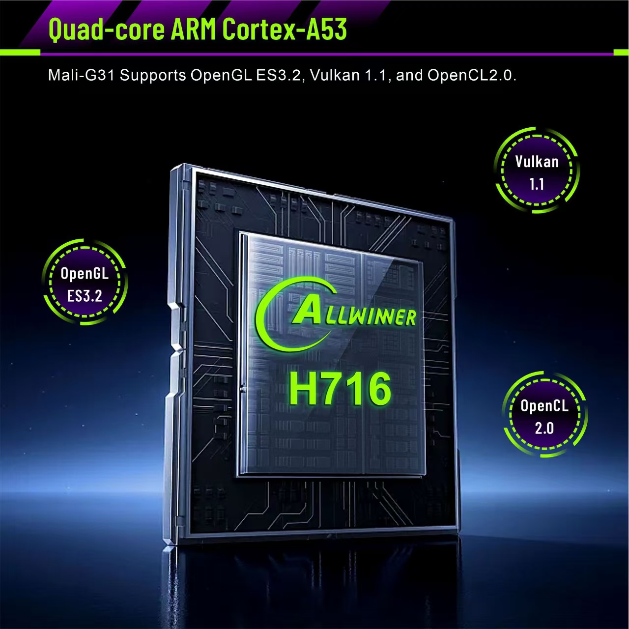 Проектор Rongqi HY450 на Android с LED-подсветкой, короткофокусный, 200 дюймов