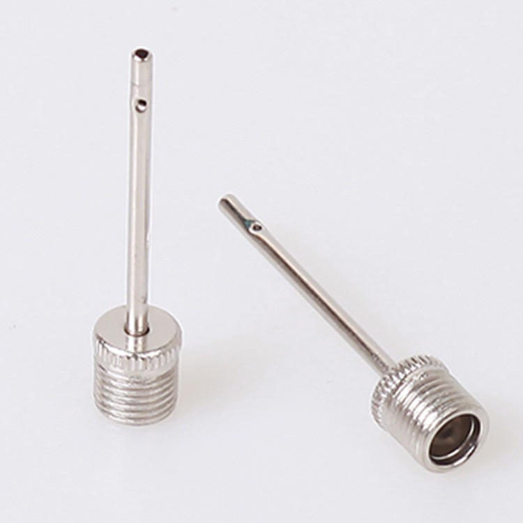 Basketball Pump Bicycle Portable Golden Pump Leather Ball Swimming Ring Inflatable Needle