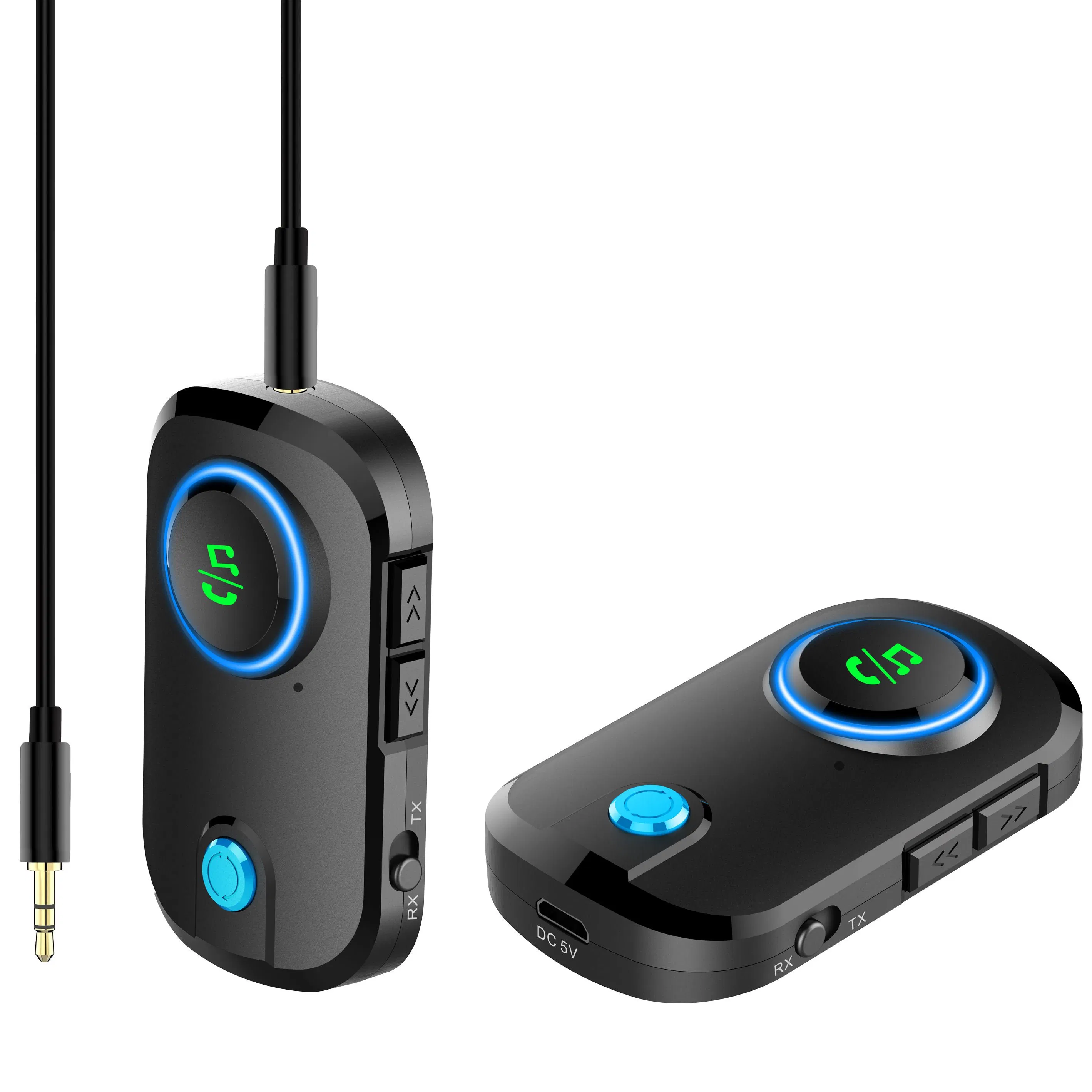 Latest Best Selling Bluetooth Transmitter and Receiver with LCD Display Support Double Listening MP3 Player