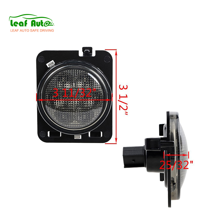 Боковые габаритные фонари LED для Jeep Wrangler JK 2007-2017