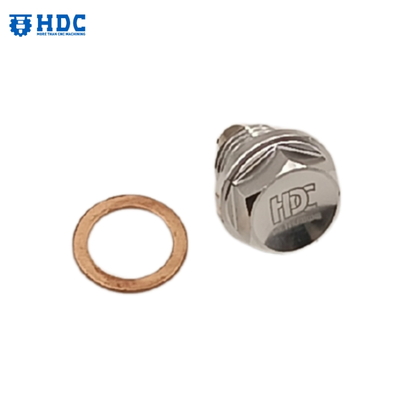 Магнитная сливная пробка для масла с насадкой