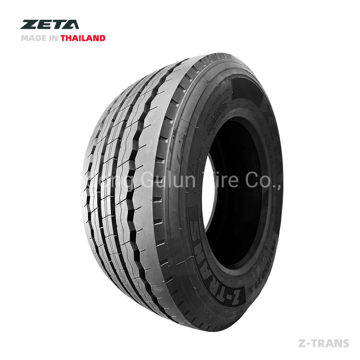 Thailand Truck Tyres 11r22.5 11r24.5 295 75 R22.5 14pr 16 Pr TBR Tires DOT ECE Approved Premium Zeta Brand
