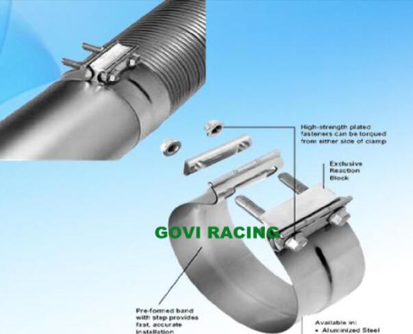 Хомут для выхлопной трубы 304 нержавеющая сталь