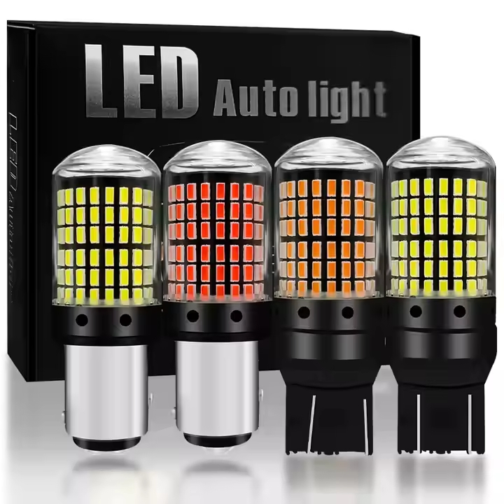 Светодиодные лампы указателей поворота 1156 1157 7440 7443