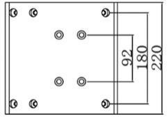 Тормозные колодки Shacman DZ9112340063 для грузовиков