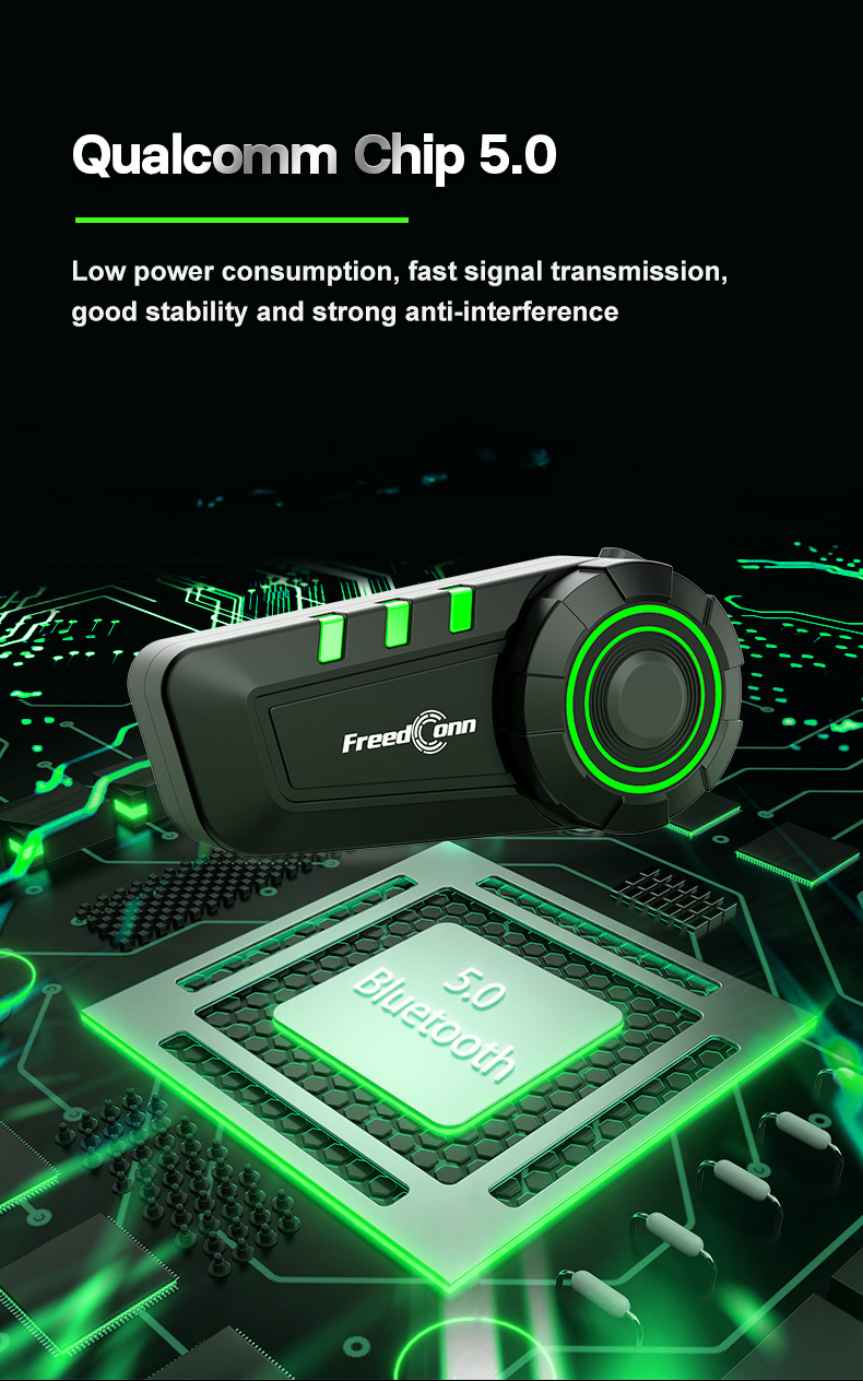 Блютуз-гарнитура для мотоцикла Rider с шумоподавлением