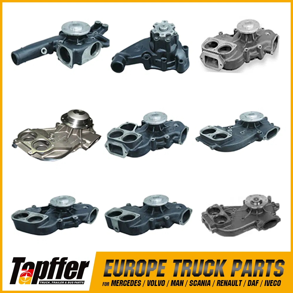 Водяной насос для грузовиков Mercedes, Scania, Volvo, Man, Renault, Daf