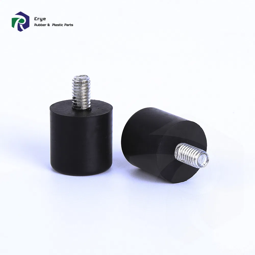 Factory Price Customized Rubber Products Durable Rubber Vibration Damper Rubber Shock Absorber with Thread Screw