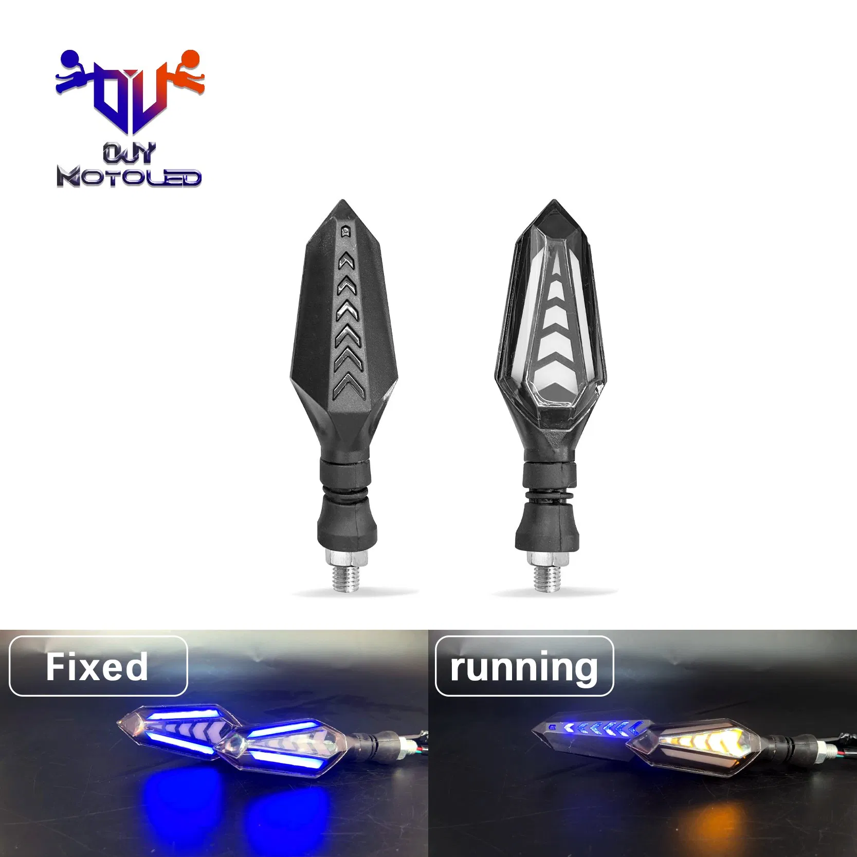 Универсальный светодиодный поворотник для мотоцикла