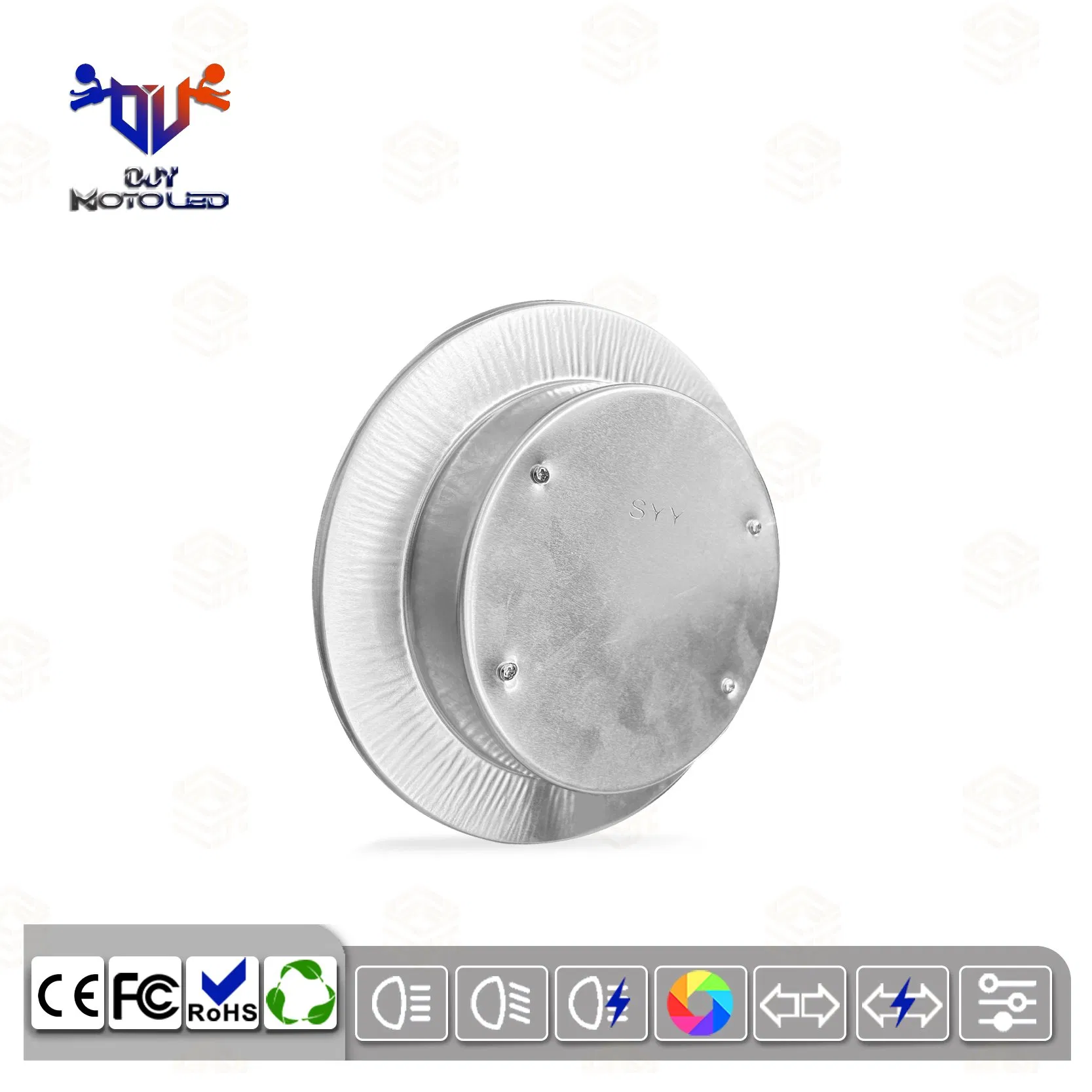 LED-фара для мотоцикла энергосберегающая, простая установка