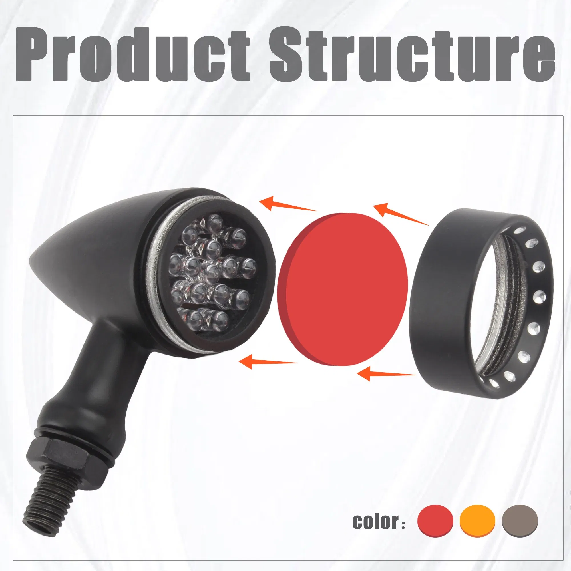 Мигающий задний фонарь для мотоцикла Gy6