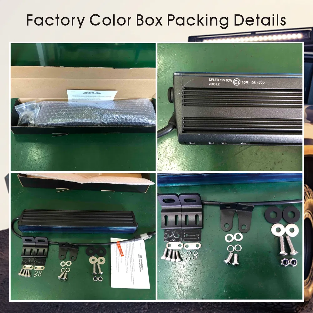 Diamond LED Slim Light Bar Series Available for 14inch and 20inch Power at 60W and 90W Approved by ECE R112