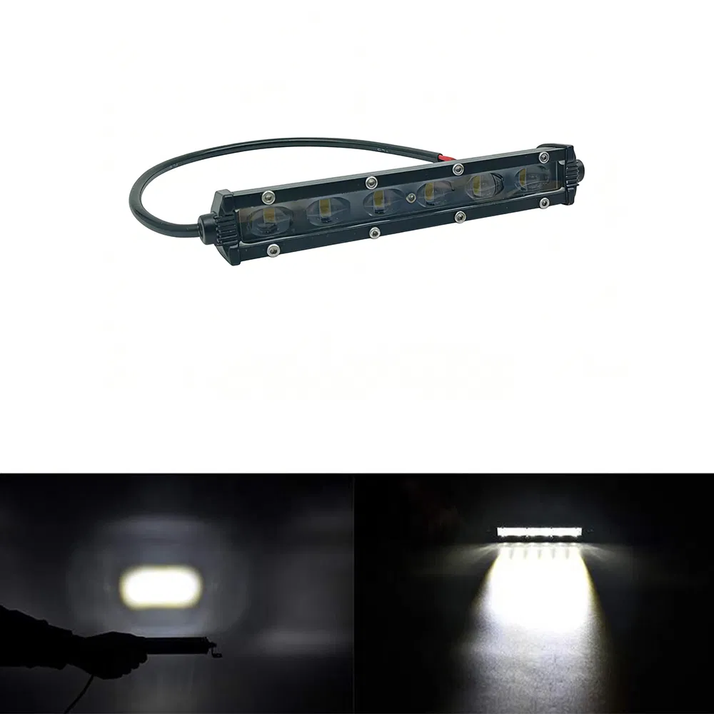 Светодиодная линейка 7 дюймов, 20Вт, 6 LED, белый свет