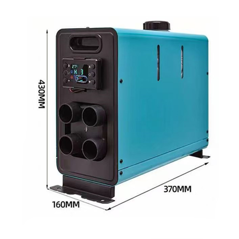 2kw 5kw All-in-One Thermostat Monitor Remote Control Diesel Air Heater for Car RV Trailer