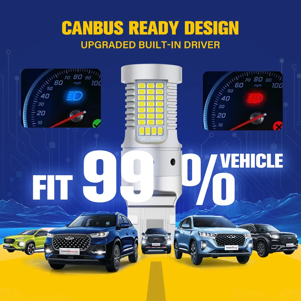 Светодиодная лампа BKR 1156/1157 для поворотников, Canbus