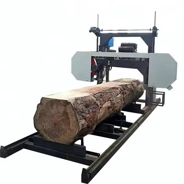 Horizontal Band Saw Machine for Wood, 900mm Large Size