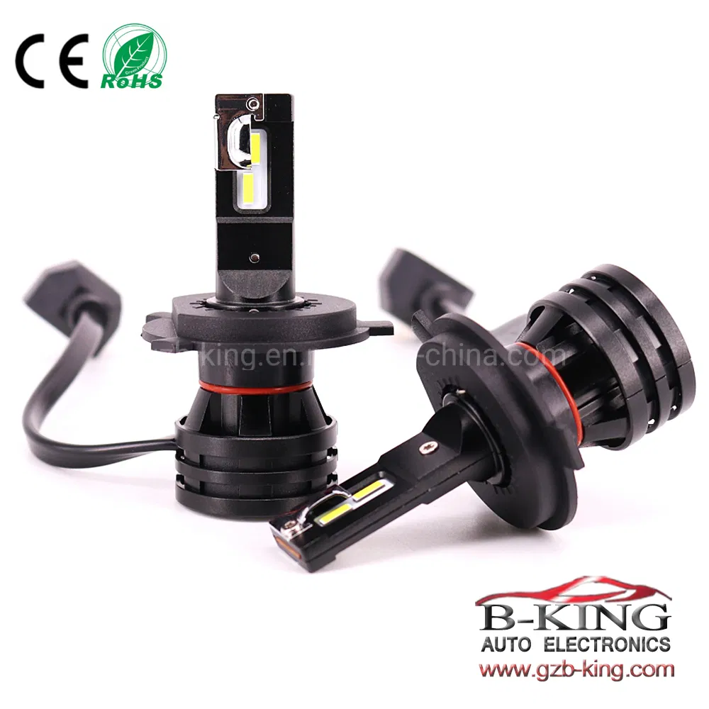 Super Mini 6000lm Auto Lights H4 LED Headlights