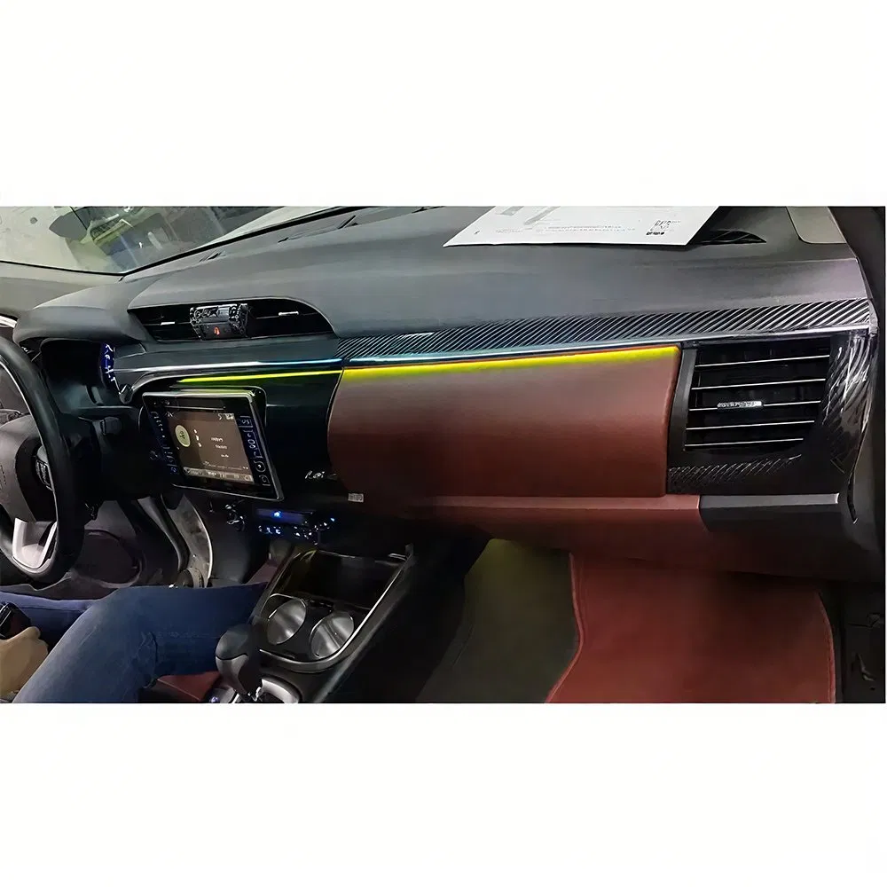 Интерьерный комплект Le-Star с карбоновой отделкой для Toyota Hilux Revo