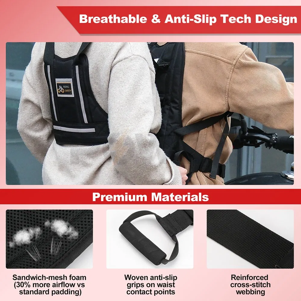 Premium Secure Motorcycle Harness for Safe Riding Adventures