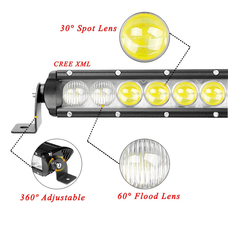 26inch 120W Truck Roof LED Light Bar