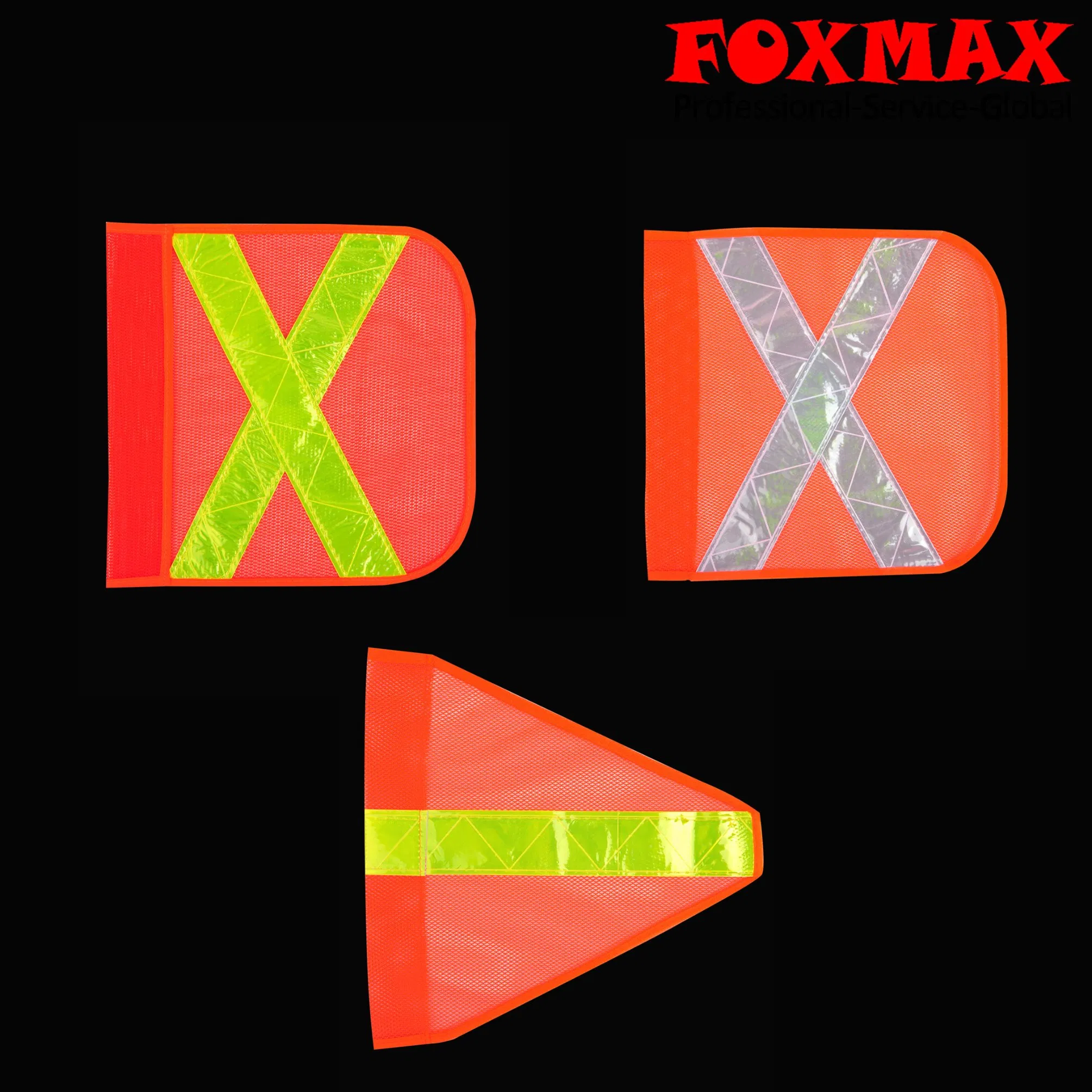 Vibrant Red, White, and Blue LED Whips for Cars