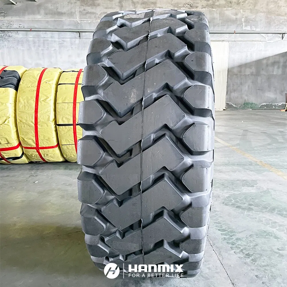 Hanmix OTR Otb Rubber Tire China Wholesale E3/L3 17.5-25 20.5-25 26.5-25 off Road Bias Heavy Chinese Neumaticos Agricultural Truck Tractor Loader Tyre Llantas