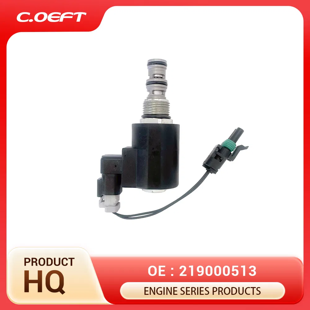 C. Oeft Factory Wholesale Solenoid Valve 219000513 for Komatsu Excavator