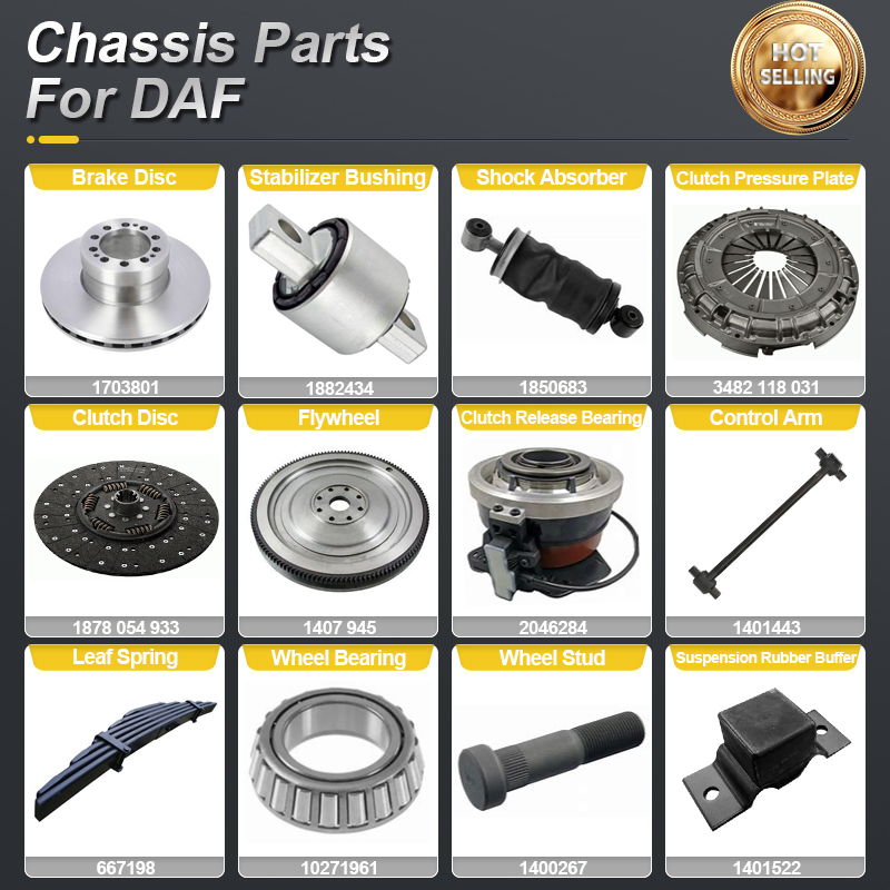 PERFECTRAIL Heavy Duty Spare Parts for DAF Trucks XF 105 106 45 55 65 75 85 95 CF LF SB PX4 PX5 PX7