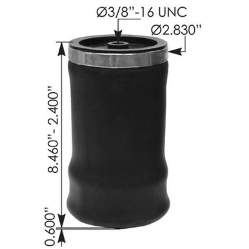 Durable Shock Absorber for Heavy-Duty Trucks, OEM 20463622