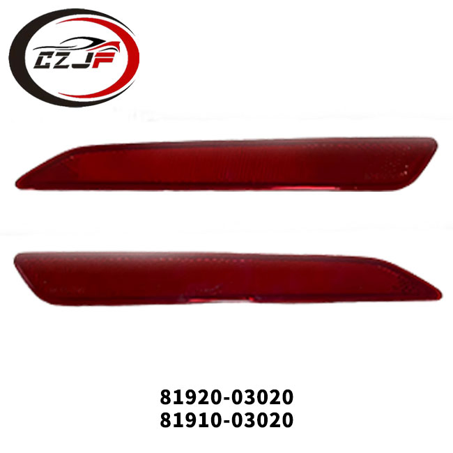 Czjf High Quality Auto Parts Rear Bumper Light Panel Back Bumper Reflector Panel for Toyota Bz3 EV 2023 OE 81920-03020 81910-03020