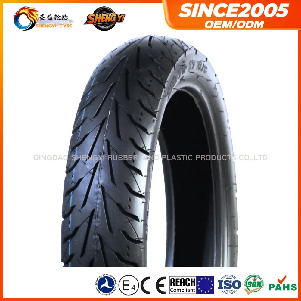 Мотошина бескамерная 80/90-18, натуральный каучук